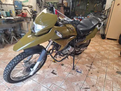 LOTE 009 - Moto: HONDA/XRE 300, placa:JBM-3867, ano/modelo: 12/12