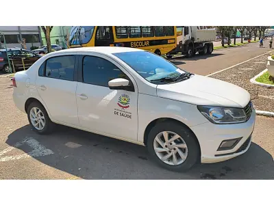 LOTE 018 - AUTOMOVEL VOYAGE 1.6L AFS, 2019/20, BRANCO CRISTAL, COMBUSTIVEL FLEX,