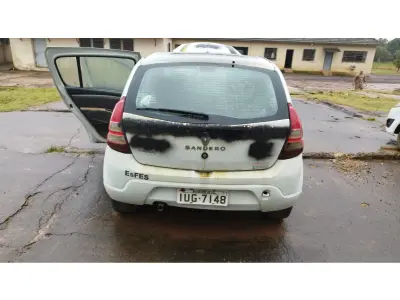 LOTE 035 - ENAULT/SANDERO EXP 16HP, placa:IUG-7148, ano/modelo: 13/13