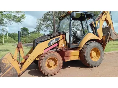 Retroescavadeira Caterpillar  416E,  2009, 4x4,