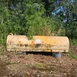 LOTE 023 - TANQUE METÁLICO, MARCA MEPEL, capacidade 8.000 LITROS