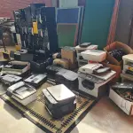 LOTE 008 - Sucata de ELETRÔNICOS E INFORMÁTICA