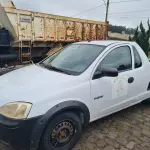 LOTE 002 - Chevrolet MONTANA CONQUEST  1.4 Econoflex; 2008/2009; branca