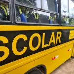 LOTE 009 - MICROÔNIBUS ESCOLAR – IPZ – 0567 – Marcopolo Volare V6 Escolarbus MWM; 2008/2008, amarelo