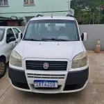 LOTE 011 - FIAT DOBLÔ HLX 1.8 16 V E. TORQUE FLEX – ano e modelo 2011, cor branca, Placas IRT – 4J10 – 07 passageiros,