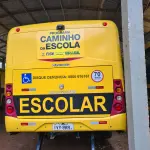 LOTE 008 - ÔNIBUS ESCOLAR– IVY – 8891 – Volkswagen 15.190 EOD E.HD ORE, 2014/2014, amarelo