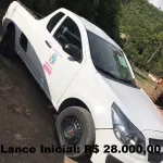 LOTE 003 - CHEVROLET MONTANA LS, 2014, cor branca, 102 CV