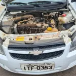 LOTE 001 - Chevrolet CELTA 1.0 – LT; álcool/gasolina/ 2012/2012, branco,