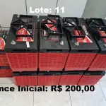 LOTE 011 - Baterias estacionárias, sendo 08 DF 2.000 e 02 DF 700