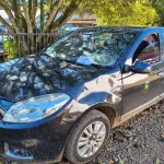 LOTE 015 - AUTOMÓVEL RENAULT SANDERO PRI 16HP, ANO 2013, COR PRETA,