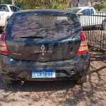 LOTE 015 - AUTOMÓVEL RENAULT SANDERO PRI 16HP, ANO 2013, COR PRETA,