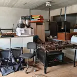 LOTE 001 - MOBILIÁRIO EM GERAL E APARELHOS DOMÉSTICOS