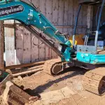 LOTE 013 - MINI ESCAVADEIRA KUBOTA KBT-U50, ANO 2014.