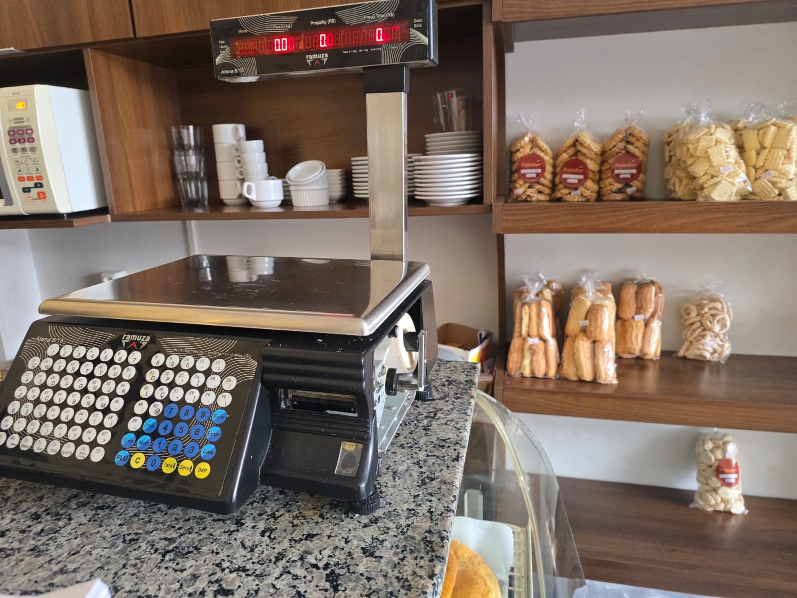 Balança comercial digital Ramuza Atena 6/15